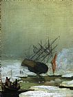 Caspar David Friedrich Wreck in the Sea of Ice painting